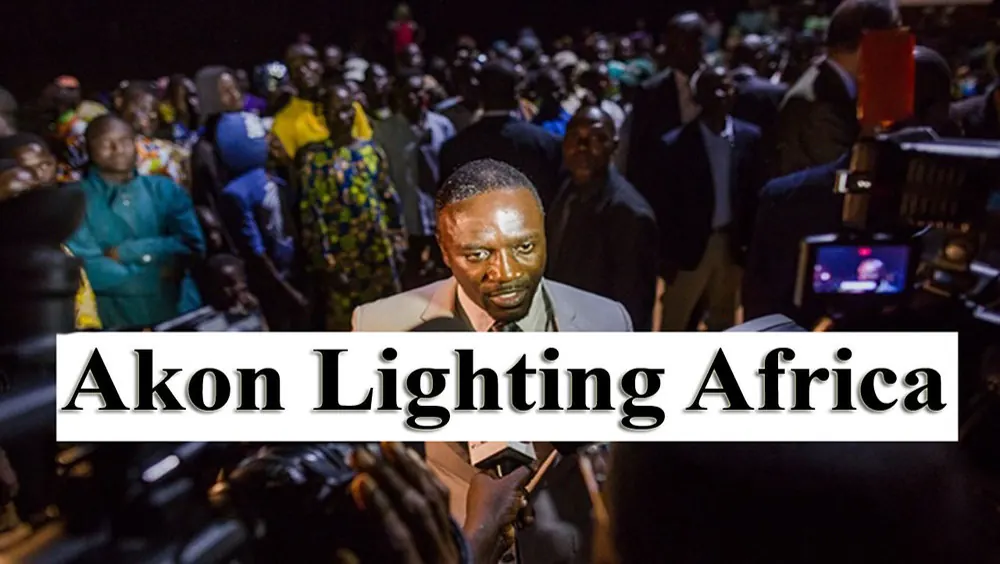 Akon Speaks to News Press in Africa About Lighting Endeavors